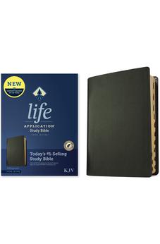 KJV Life Application Study Bible, Third Edition (Genuine Leather, Black, Indexed, Red Letter)
