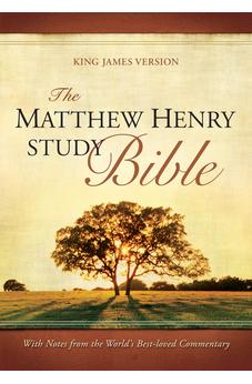 KJV The Matthew Henry Study Bible (Hardcover, Red Letter)