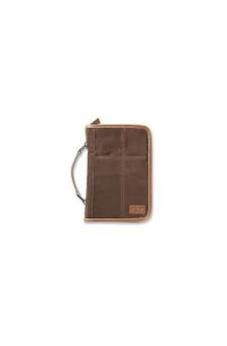 Bible Cover, Aviator Brown, Suede, XL