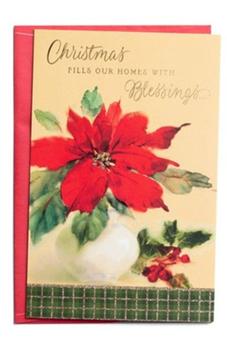 DaySpring - Christmas Fills Our Homes with Blessings - 18 Inspirational Christmas Boxed Crads, KJV (J3382) 081983721311