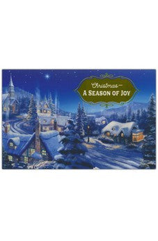 DaySpring - Thomas Kinkade - A Season of Joy - 18 Christmas Boxed Cards (J6351)