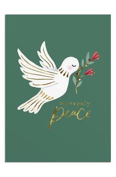 DaySpring Studio 71 - Heavenly Peace Christmas Cards - 18 Matchbox Dove Christmas Cards with Envelopes 081983762628