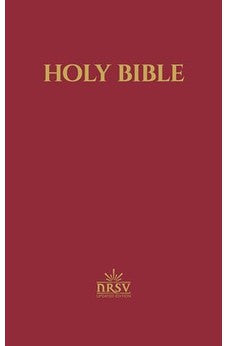 NRSV Updated Edition Pew Bible with Apocrypha (Hardcover, Burgundy)