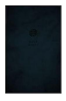 KJV Personal Size Giant Print Reference Bible, Navy Leathersoft, Red Letter