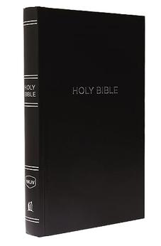 NKJV Pew Bible Hardcover Black Red Letter Edition Comfort Print