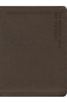The Message Solo New Testament Brown: An Uncommon Devotional 9781615215331