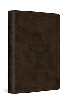 ESV Value Compact Bible (TruTone Olive Celtic Cross Design)
