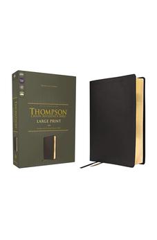 ESV Thompson Chain-Reference Bible, Large Print, Leathersoft, Black, Red Letter 9780310458944