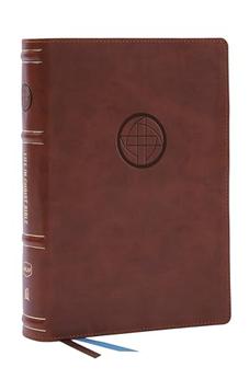 NKJV Life in Christ Bible: Discovering, Believing, and Rejoicing in Who God Says You Are (NKJV, Brown Leathersoft, Thumb Indexed, Red Letter, Comfort Print)