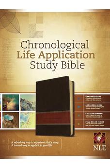 NLT Chronological Life Application Study Bible TuTone