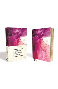 NIV Artisan Collection Bible Cloth over Board Pink Art Gilded Edges Red Letter Comfort Print 9780310454243