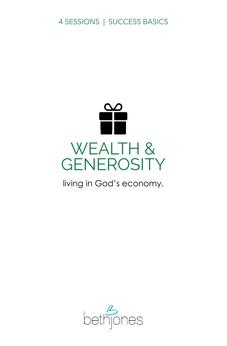 Success Basics on Wealth and Generosity: Living in God's Economy 9781680310597