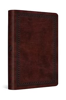 ESV Value Compact Bible (TruTone, Mahogany, Border Design)