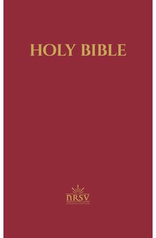 NRSV Updated Edition Pew Bible (Hardcover, Burgundy)
