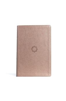 KJV Essential Teen Study Bible, Rose Gold LeatherTouch, Devotionals, Study Tools, Red Letter, Pure Cambridge Text, Presentation Page, Full-Color Maps, Easy-to-Read Bible MCM Type