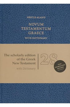 Novum Testamentum Graece With Dictionary: Nestle-Aland (Ancient Greek Edition) 9781619700468