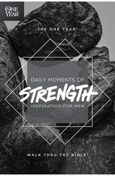 The One Year Daily Moments of Strength: Inspiration for Men 9781496406064