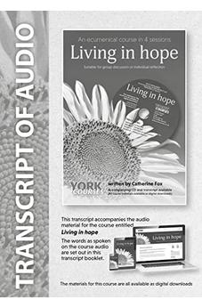 Living in Hope: York Courses 9781909107434