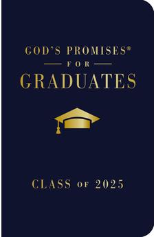 God's Promises for Graduates: Class of 2025 - Navy NKJV: New King James Version