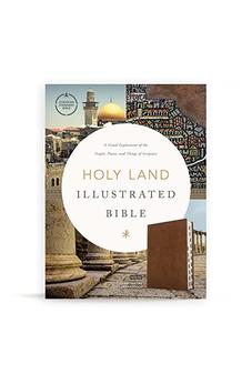 CSB Holy Land Illustrated Bible British Tan LeatherTouch Indexed