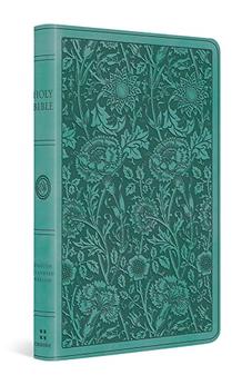 ESV Premium Gift Bible (TruTone Teal Floral Design)