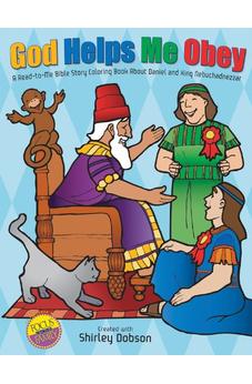 God Helps Me Obey Coloring Book