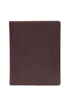 CSB Notetaking Bible Brown Genuine Leather Over Board