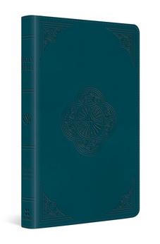 ESV Thinline Bible (TruTone, Deep Teal, Rotunda Design)