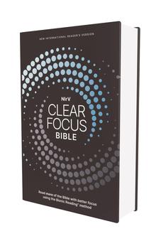 NIrV Clear Focus Bible, Hardcover, Charcoal/Blue 9780310465522