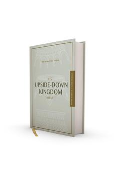 NIV Upside-Down Kingdom Bible, Hardcover, Gray, Comfort Print 9780310454847