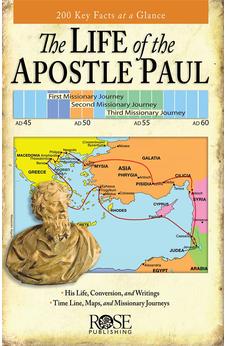 Life of the Apostle Paul pamphlet: 200 Key Facts at a Glance 9781596360631