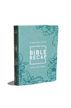 The Bible Recap: A One-Year Guide to Reading and Understanding the Entire Bible, Deluxe Edition - Sage Floral Imitation Leather