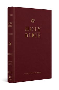 ESV Church Bible (Hardcover, Burgundy)
