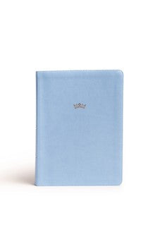 NASB Tony Evans Study Bible, Powder Blue LeatherTouch, Indexed, Black Letter, Study Notes and Commentary, Articles, Videos, Charts, Easy-to-Read Bible Karmnina Type