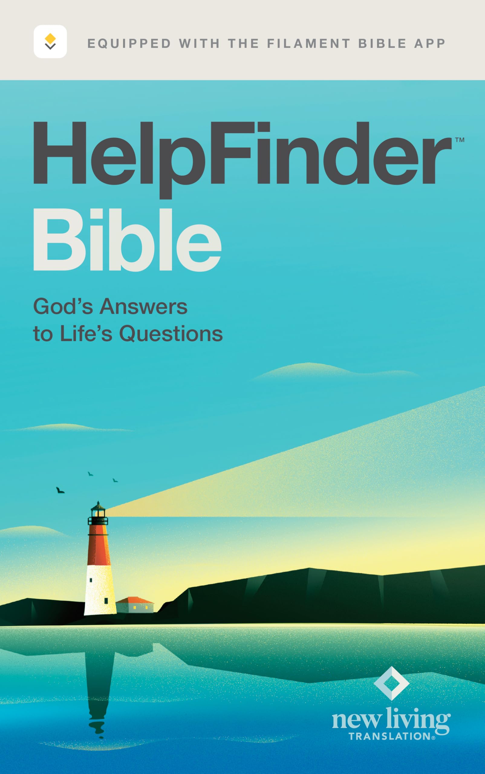 NLT HelpFinder Bible, Filament Enabled (Softcover, Red Letter) 9798400506963