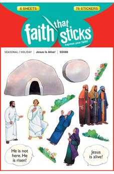 Jesus Is Alive! (Faith That Sticks Stickers) 9781414392486