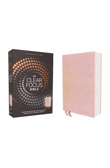 NIV Clear Focus Bible, Leathersoft, Pink: Read more of the Bible with better focus using the Bionic Reading Method 9780310465546