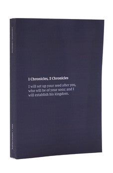 Bible Journal, NKJV - 1 & 2 Chronicles, Paperback, Comfort Print