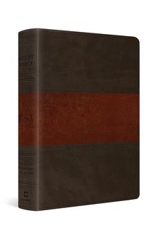 ESV Study Bible, Personal Size (TruTone, Forest/Tan, Trail Design) 9781433588556