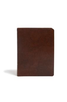 KJV Holman Study Bible Full-Color Brown Bonded Leather Indexed 9781087722009