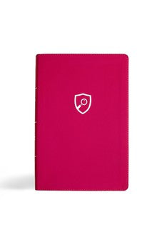 CSB Defend Your Faith Bible, Pink LeatherTouch, Red Letter, Full-Color Design, Presentation Page