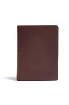 CSB He Reads Truth Bible Brown Genuine Leather 9781535935081