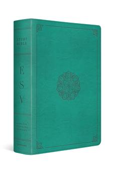 ESV Study Bible (TruTone, Turquoise, Emblem Design) 9781433581748