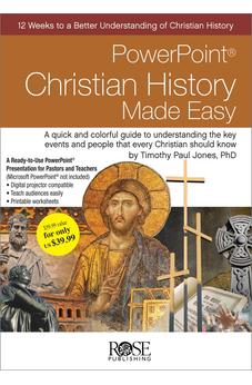Christian History Made Easy PowerPoint Presentation 9781596363410