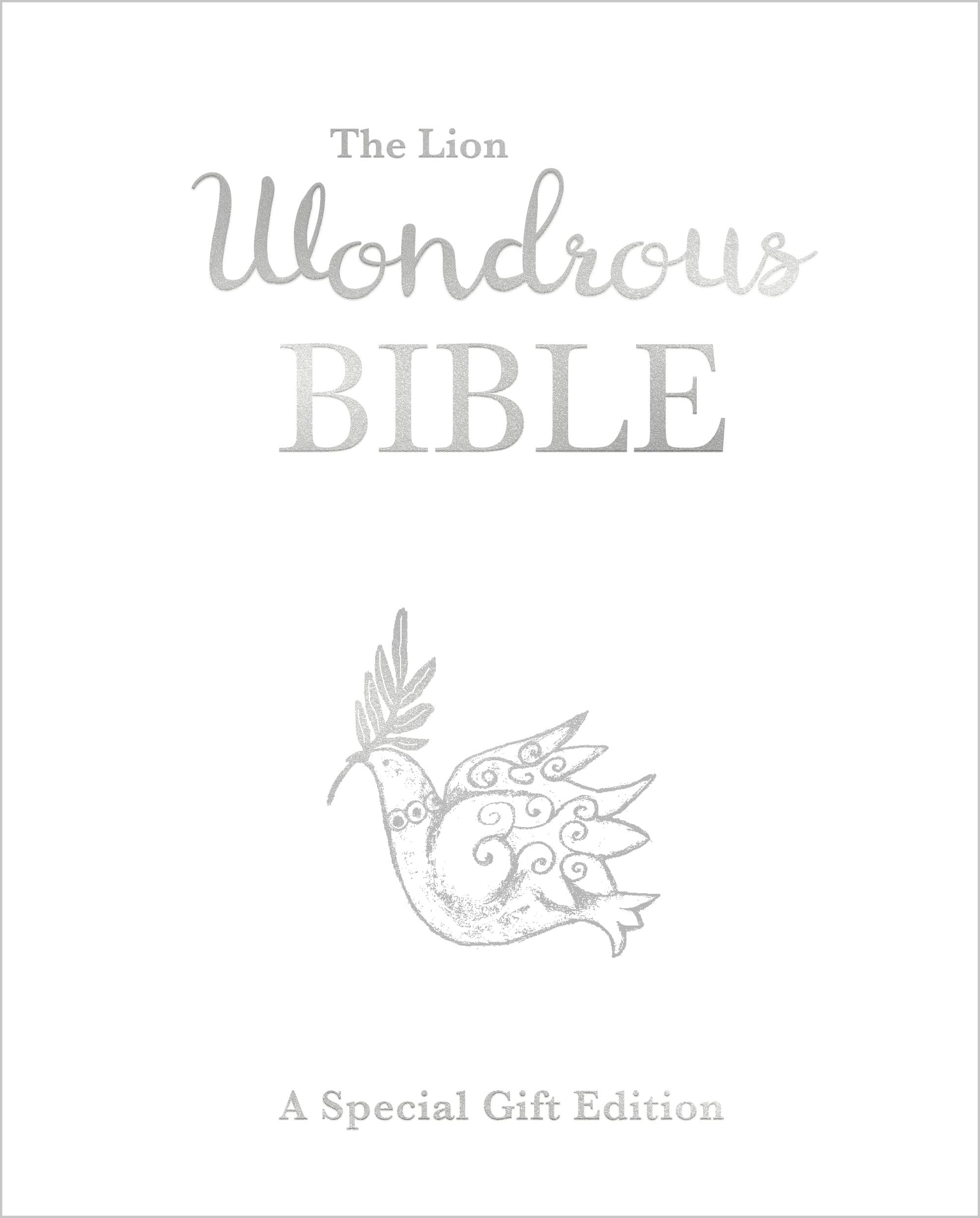 The Lion Wondrous Bible Gift edition 9780745979298