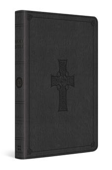 ESV Value Thinline Bible (TruTone Charcoal Celtic Cross Design)