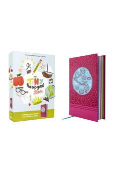 NIrV Tiny Theologians Bible, Leathersoft over Board, Pink, Comfort Print: A Beginner’s Guide to the Bible - for Kids 9780310458876