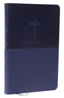 NKJV Value Thinline Bible Leathersoft Blue Red Letter Edition Comfort Print 9780718074463