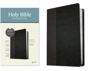 KJV Thinline Reference Bible, Filament-Enabled Edition (LeatherLike, Black/Onyx, Red Letter)