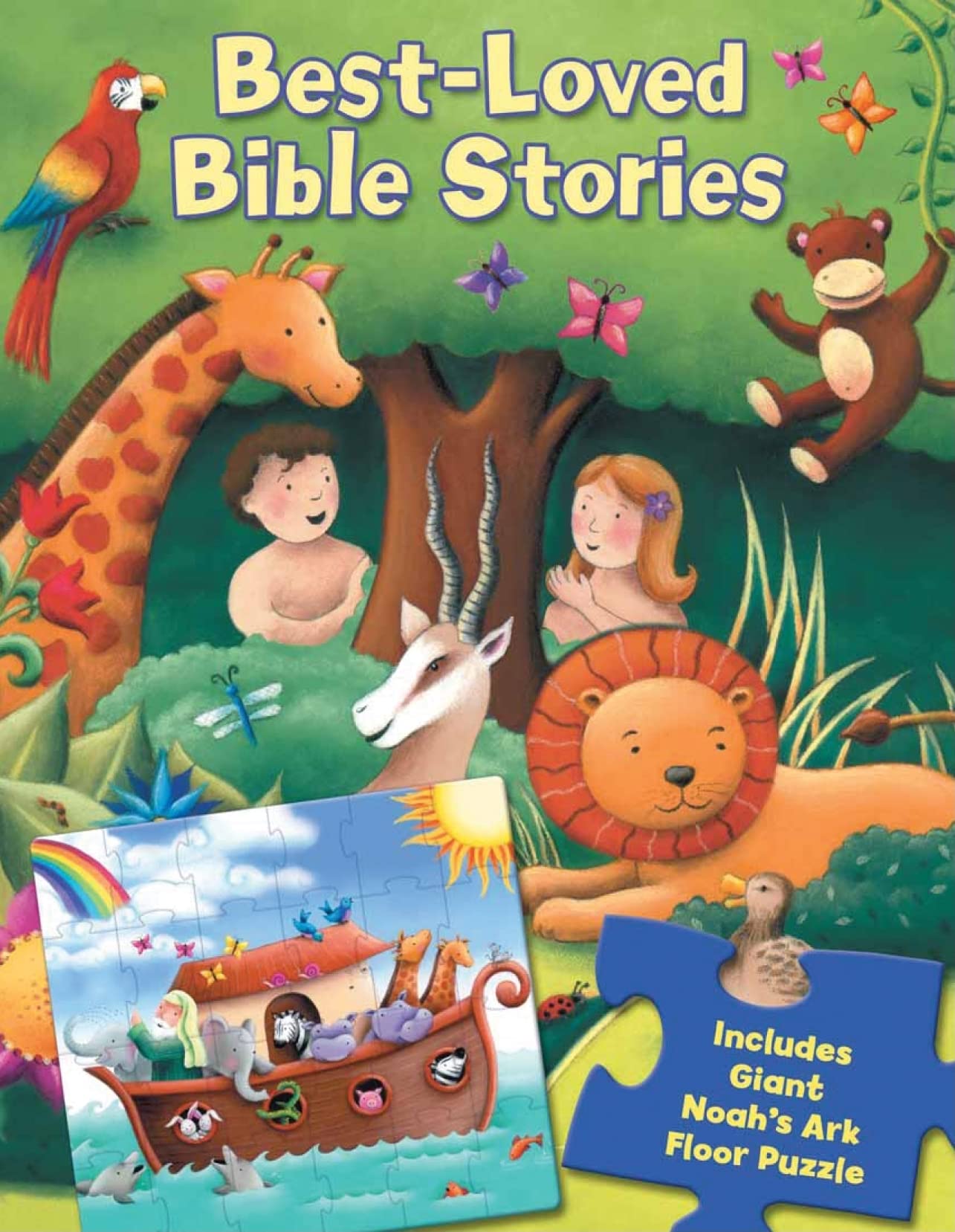 Best-Loved Bible Stories: Book and Giant Floor Puzzle 9780825455483